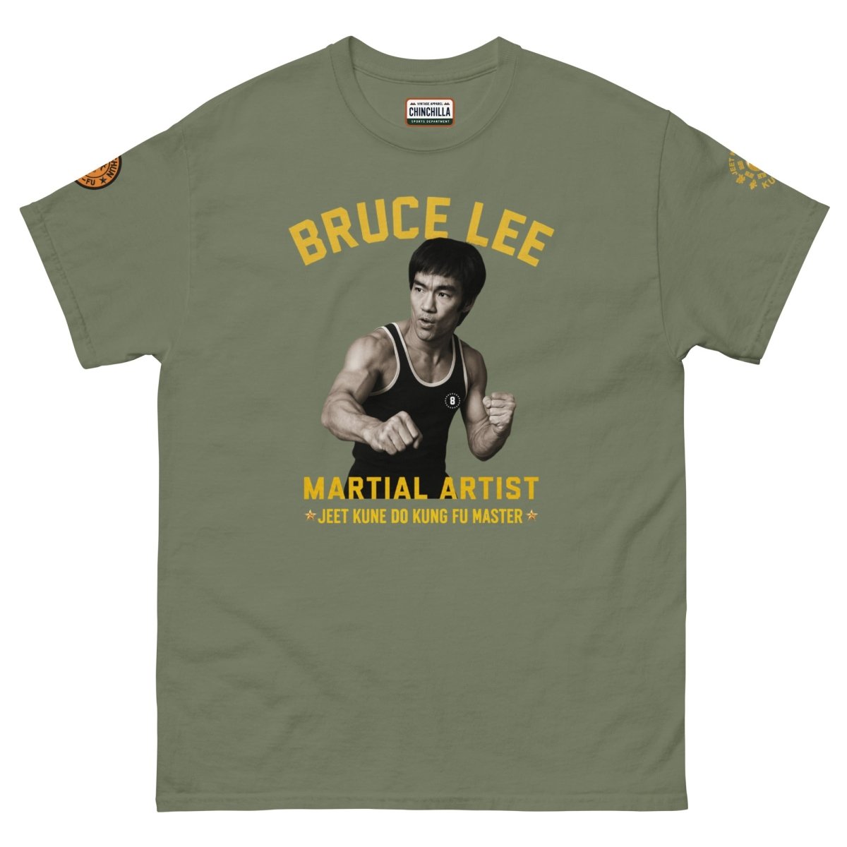Bruce Lee Men's Classic Tee - Chinchilla Choons